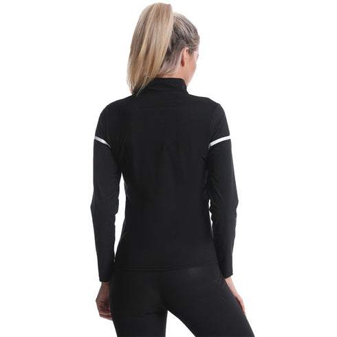 Women's Hot Sweat Long Sleeve Sauna Bodybuilding Undershirt