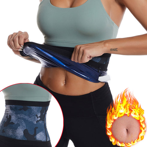 Women's Hot Sweat Waist Trainer Corset Tummy Control Shapewear