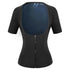 Women's Hot Sweat Waist Trainer Sauna Shirt Workout Shapewear