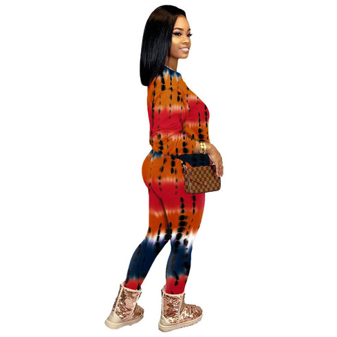 Women's Individuality Pants Pullover Two Piece Outfits