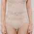 Women's Lace Bodysuits Abdomen Control Shapewear with Bra
