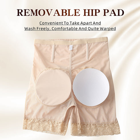 Women's Lace Hip Pads Body Shaper Tummy Control Thigh