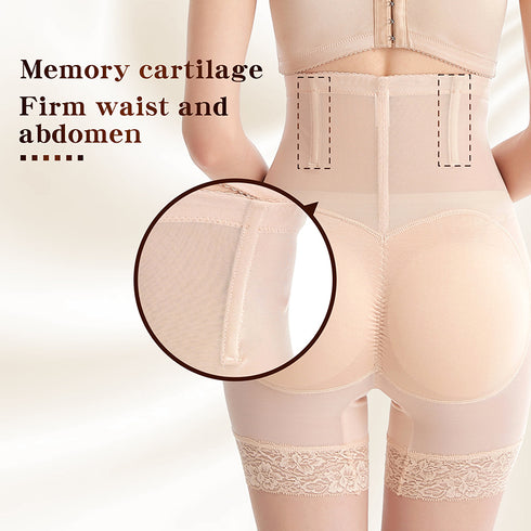 Women's Lace Hip Pads Body Shaper Tummy Control Thigh