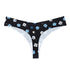 Women's Leopard Floral Print Thong Panties Soft Sexy Panties