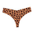 Women's Leopard Print Breathable Thong Panties Quick-dry Underwear