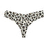 Women's Leopard Print Breathable Thong Panties Quick-dry Underwear