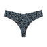 Women's Leopard Print Breathable Thong Panties Quick-dry Underwear