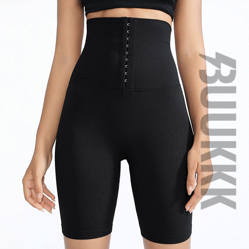 Women's Lift the Hips Rows Clasp Tummy Control Yoga Shorts