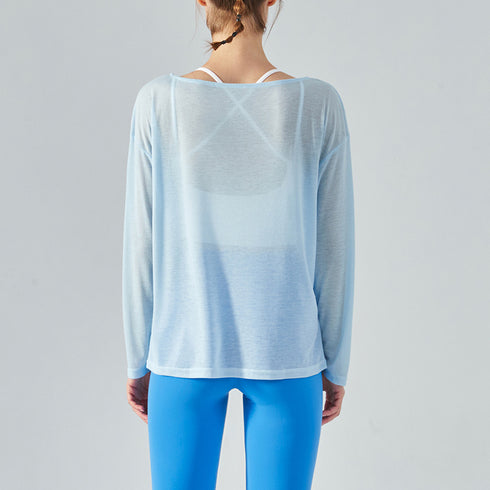 Women's Light Loose Running Breathable Sweatshirts Tops