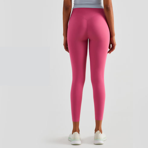 Women's Lightweight Hi-Waist Naked Feeling Skinny Pants