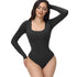 Women's Long Sleeve Bodysuit Tummy Control Shapewear