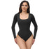 Women's Long Sleeve Bodysuit Tummy Control Shapewear