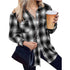 Women's Long Sleeve Button Down Chest Shirts