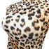 Women's Long Sleeve Leopard Shorts High Neck Rompers