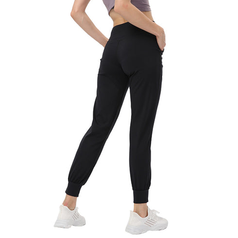 Women's Loose Athletic Fitness Yoga Pants with Pockets