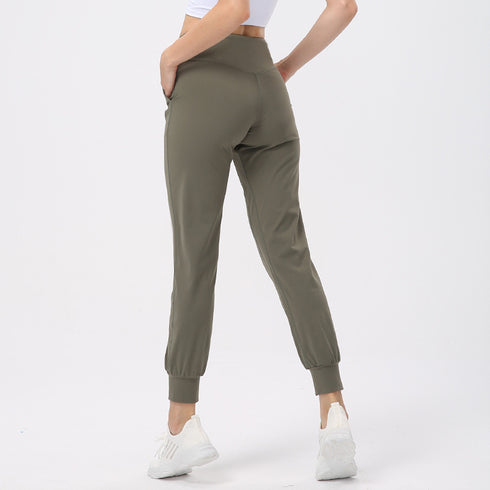 Women's Loose Athletic Fitness Yoga Pants with Pockets