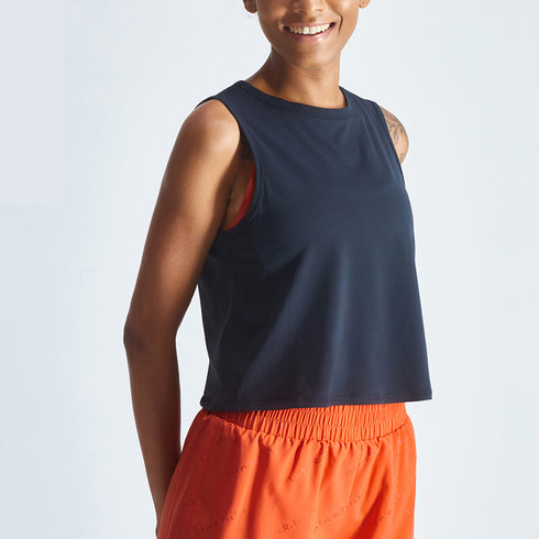 Women's Loose Breathable Round Neck Running Tank