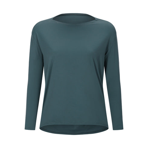 Women's Loose Running Breathable Sweatshirts Yoga Tops