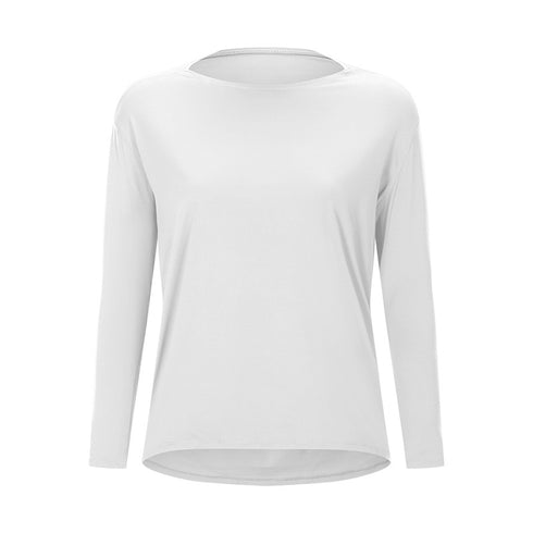 Women's Loose Running Breathable Sweatshirts Yoga Tops