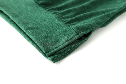 Women's Loose T-shirt Plus Size V Neck Sweatshirt