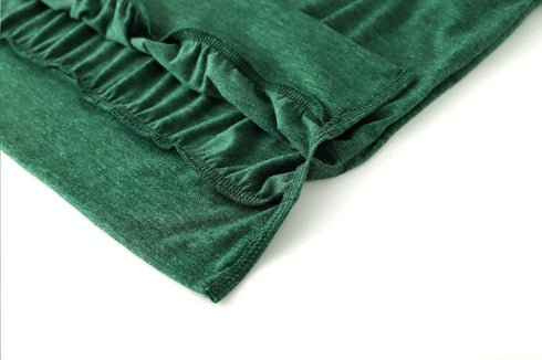 Women's Loose T-shirt Plus Size V Neck Sweatshirt