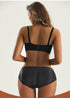 Women's Low Waist Panties Hip Pads Underwear