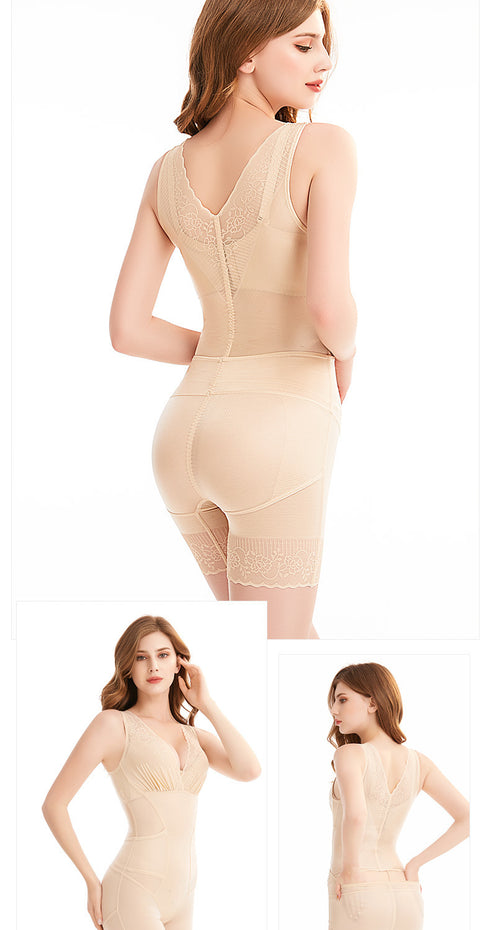 Women's Mid Thigh Butt Lifter Body Shaper Shorts Shapewear