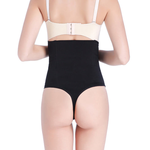 Women's Mid Waist Thong Panty Butt Lifter Body Shaper