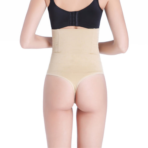 Women's Mid Waist Thong Panty Butt Lifter Body Shaper