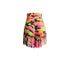 Women's Mid Waist Tie-dye Printed Print Fringed Shorts