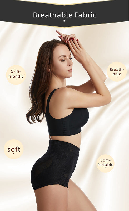 Women's Mid Waist Tummy Control Adjustable Button Body Shaper