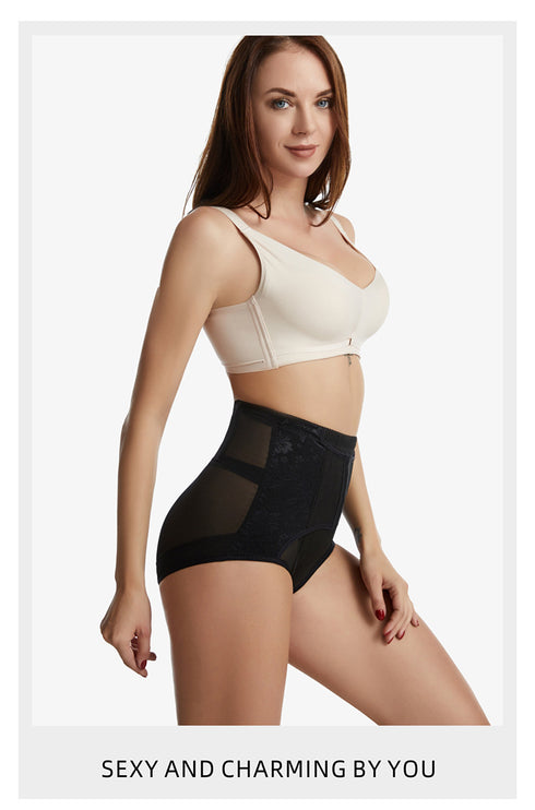 Women's Mid Waisted Tummy Tightening Hip Lift Body Shaper