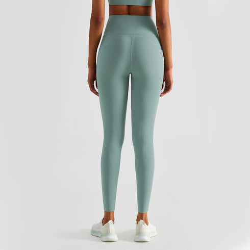 Women's Naked Feeling Hi-Waist Slim Yoga Pocket Leggings