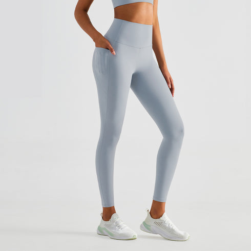 Women's Naked Feeling Hi-Waist Slim Yoga Pocket Leggings