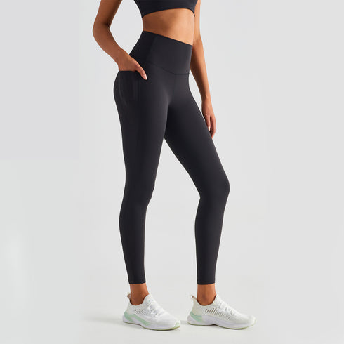 Women's Naked Feeling Hi-Waist Slim Yoga Pocket Leggings
