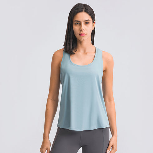 Women's Naked Feeling Loose Breathable Stretchy Yoga Tank