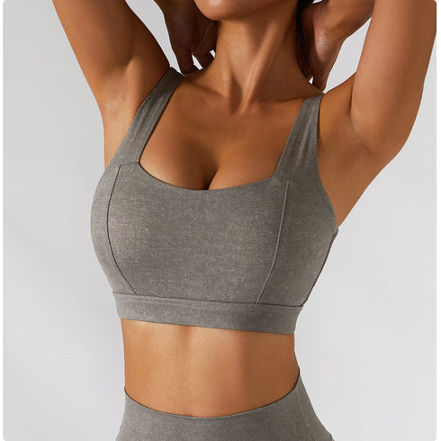 Women's Naked Feeling Workout Running Yoga Bra Tank