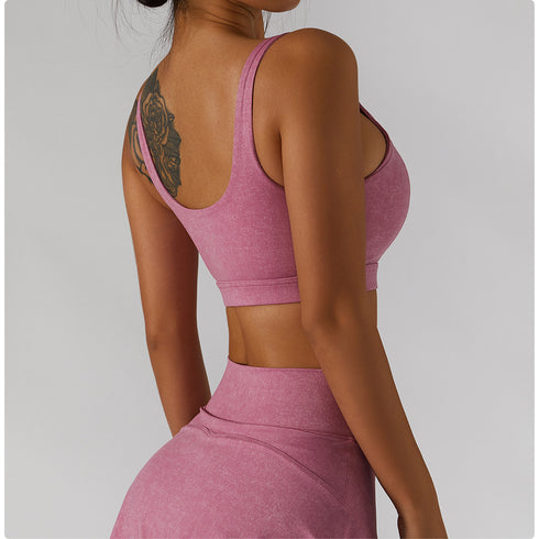 Women's Naked Feeling Workout Running Yoga Bra Tank