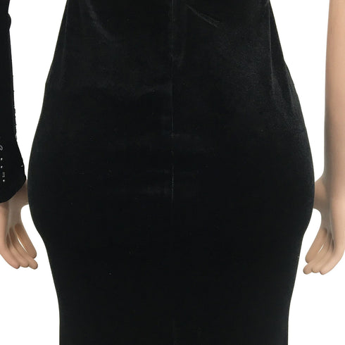 Women's One-shoulder Bodycon Slit Maxi Long Dresses