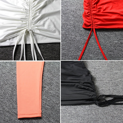 Women's One Shoulder Hollow Out Stylish Club Dresses