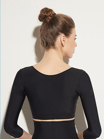 Women's Open Bust Compression Arm Liposuction Shapewear