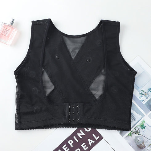 Women's Open Bust Lift Breasts Vest Tops Chest Support Shapewear