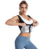 Women's Open Bust Sauna Waist Trainer Tank Top Body Shaper