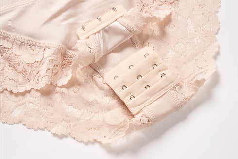 Women's Open Bust Tummy Control Adjustable Strap Shapewear