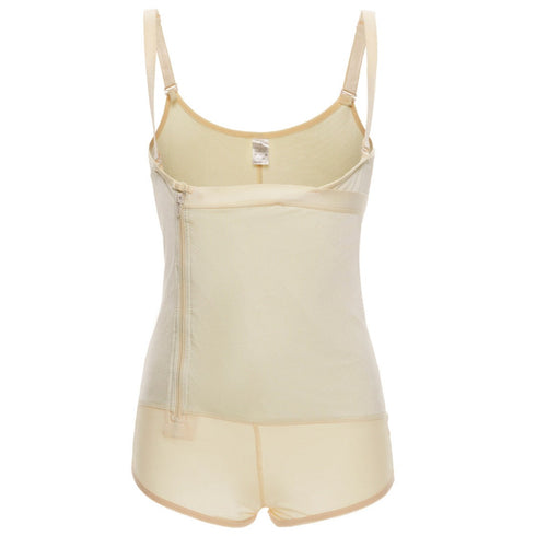 Women's Open Bust Tummy Tightening Hip Lift Side Zip Shapewear