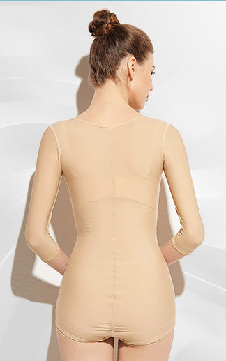 Women's Open Bust Tummy Tightening liposuction Adjustable Shapewear
