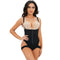 Women's Open Hips Abdomen Control Detachable Strap Plus Size Shapewear