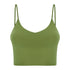 Women's Outdoor Athletic Yoga Crop Spaghetti Strap Tank