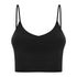 Women's Outdoor Athletic Yoga Crop Spaghetti Strap Tank