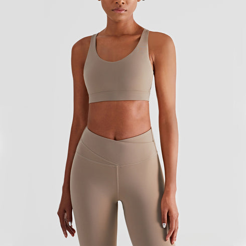 Women's Outdoor Exercise Running High Impact Support Yoga Bra